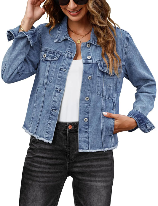 Light weight Denim jacket for women