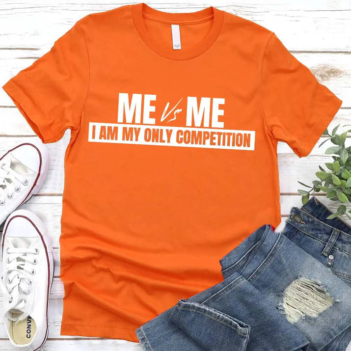 Me vs Me T-Shirt – Motivational Self-Discipline Tee