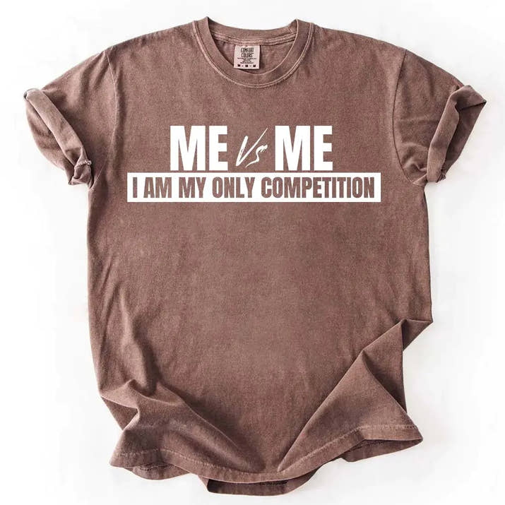Me vs Me T-Shirt – Motivational Self-Discipline Tee