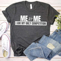 Me vs Me T-Shirt – Motivational Self-Discipline Tee