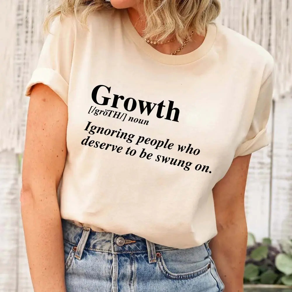 Growth Graphic Tee – Unisex Uplifting Message T-Shirt