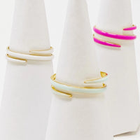 Never Fade Color Swirl Ring