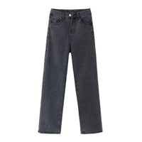 Straight Leg Wide Mop Pants