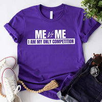 Me vs Me T-Shirt – Motivational Self-Discipline Tee