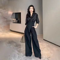 Fashion Drooping Wide-Leg Pants