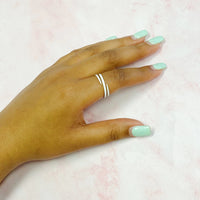 Never Fade Color Swirl Ring
