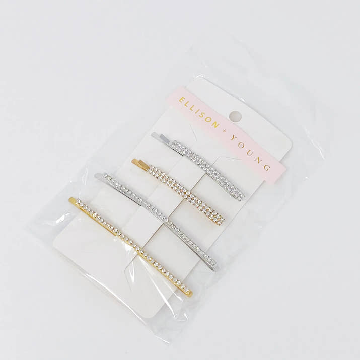 Your Shiness CZ Hair Pin Set