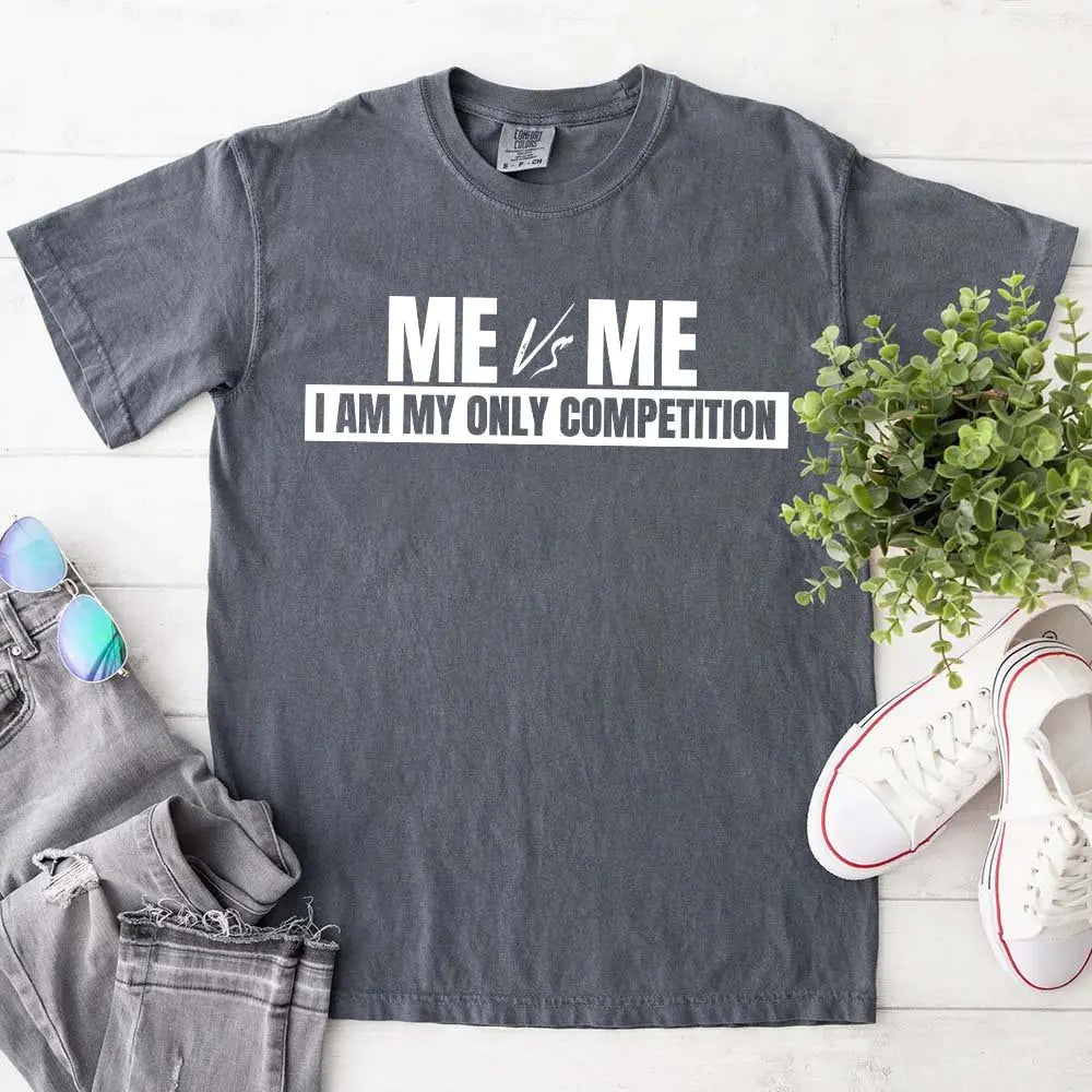 Me vs Me T-Shirt – Motivational Self-Discipline Tee
