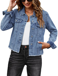 Light weight Denim jacket for women