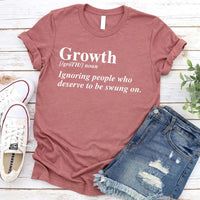 Growth Graphic Tee – Unisex Uplifting Message T-Shirt