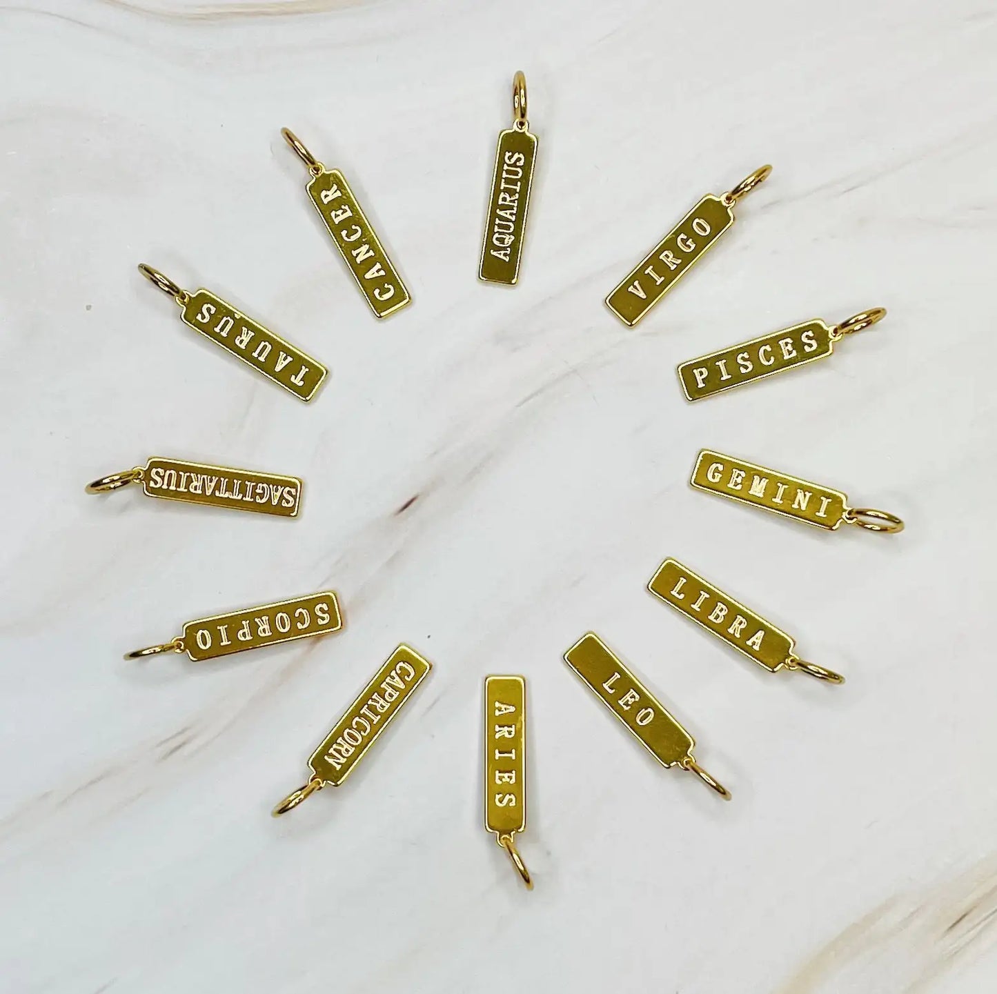 Zodiac Bar Seamless Clip Charm