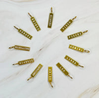 Zodiac Bar Seamless Clip Charm