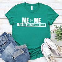 Me vs Me T-Shirt – Motivational Self-Discipline Tee