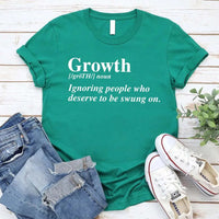 Growth Graphic Tee – Unisex Uplifting Message T-Shirt